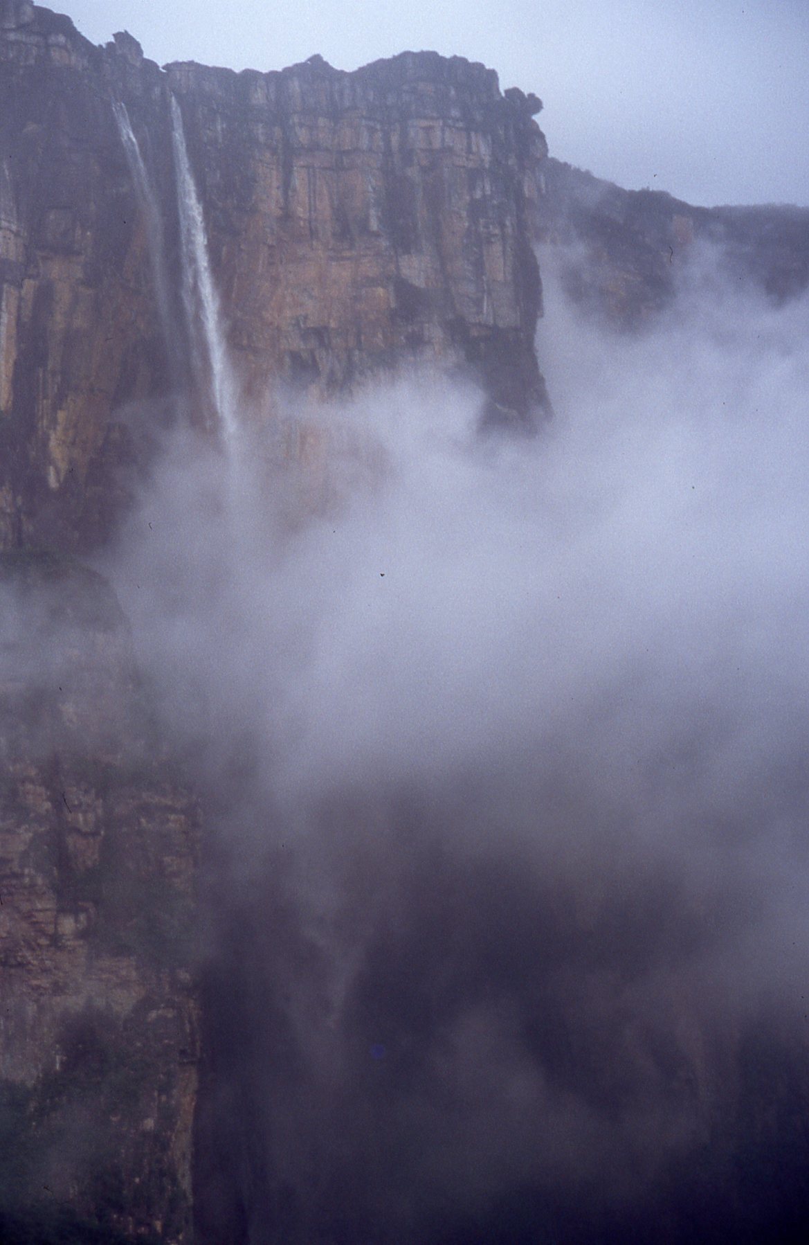Angel falls though the clouds © JonoVernon-Powell.com