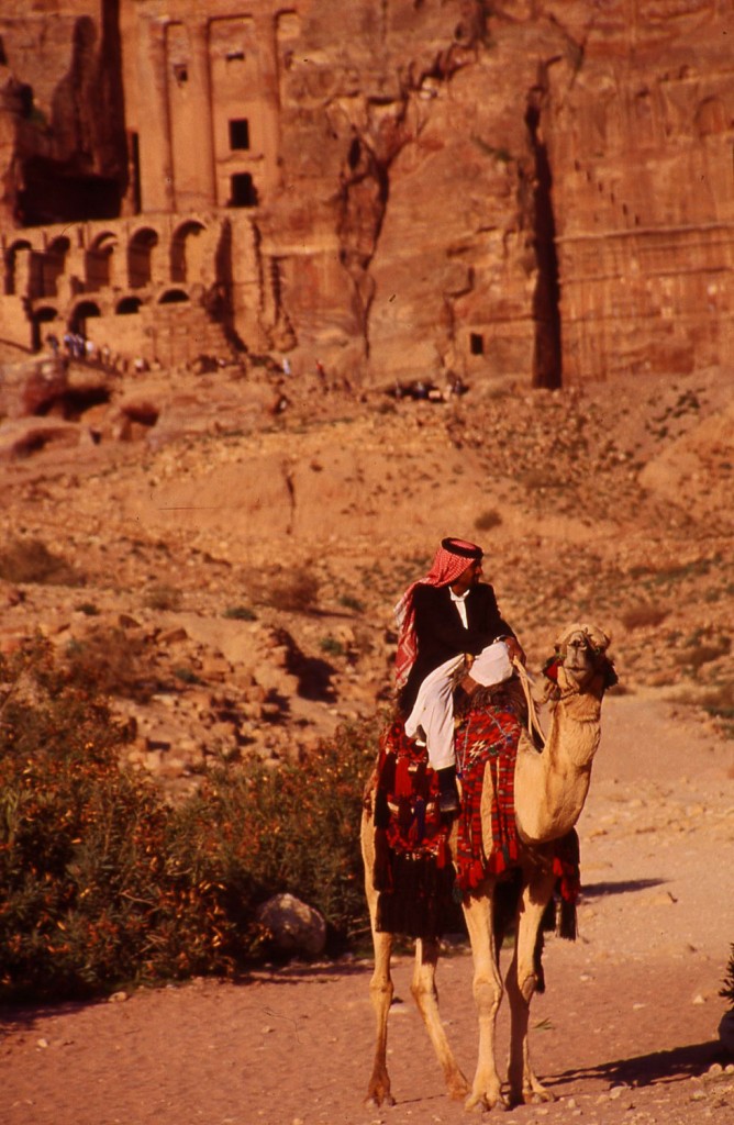 Camel-rider-petra-copyright-nomadic-thoughts